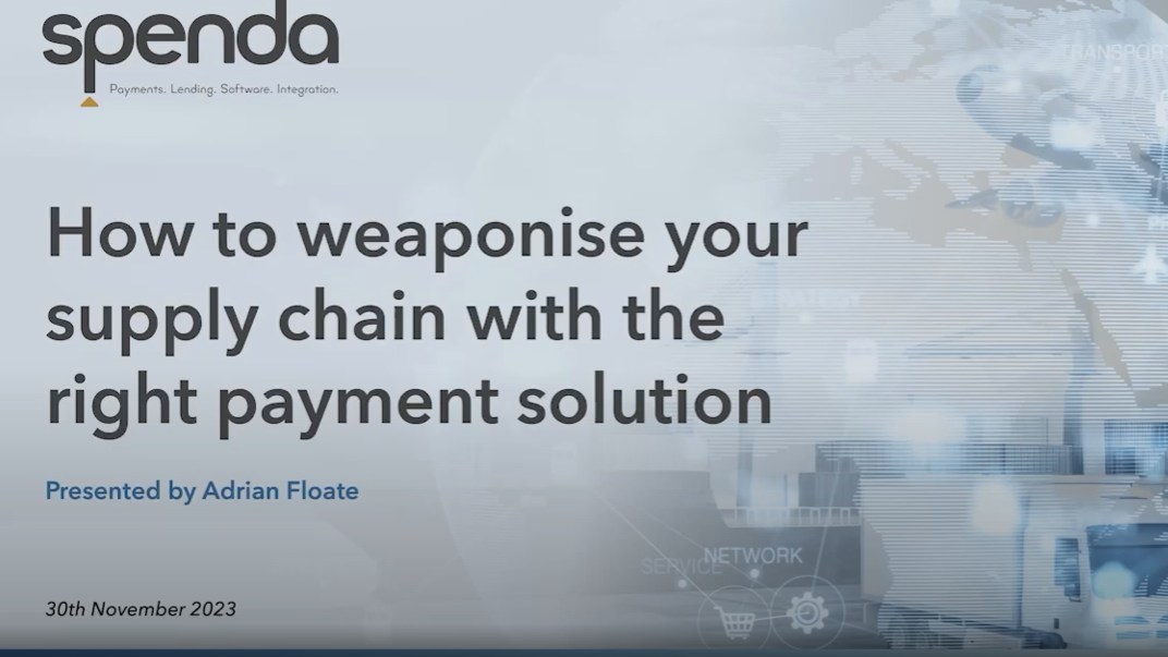 How to weaponise your supply chain with the right solution
