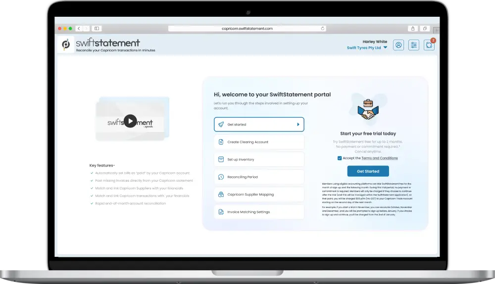 SwiftStatement Screenshot